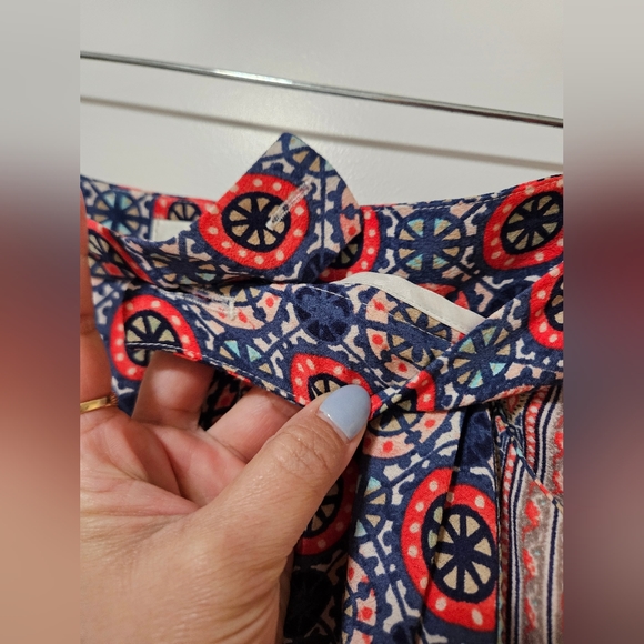 Anthropologie Elevenses Palazzo Printed pants - Picture 8 of 9